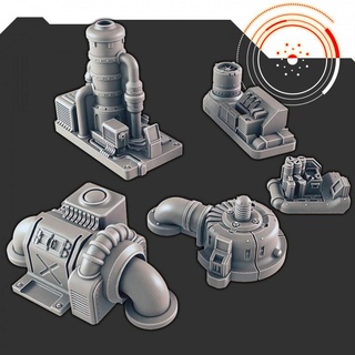 sci-fi scenery - engine room support-free evan carothers Tabletop Characters & Creatures Sci-Fi Universe 3D Printable Terrain Store enginer 3d print model - Mito3D