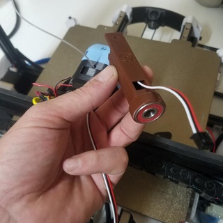 lulzbot taz pivot filament capteur Joshua étranger rechange pièces construire 3D imprimante palier s'épuiser 3d print model - Mito3D