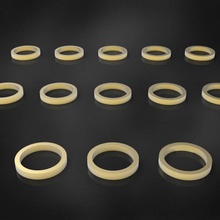 Ringen Vorlage Bildung ring Ringe 3d print model - Mito3D