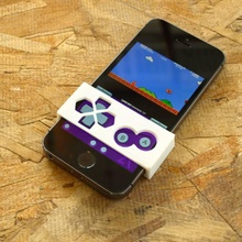 gameboy düğme aynası iphone gba4ios cihazlar elektronik 3d print model - Mito3D