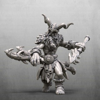 free frost giant rg sculpt Tabletop Characters & Creatures Fantasy Universe fantasy warrior miniature ice huge tabletop north dnd frostgiant 3d print model - Mito3D