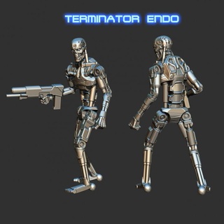 t-800 endoskeleton fcomin Fan Art Tabletop Characters & Creatures Sci-Fi Universe robot wargaming character scifi tabletop 28mm 35mm apocalyptic 3d print model - Mito3D
