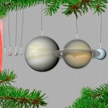 planets - ornaments & garden 3d print model - Mito3D