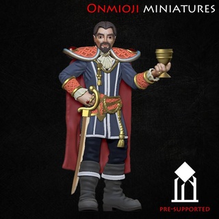 noble Seigneur Stanislav Kuznetsov boutique rpg personnage miniature table PNJ citadins donneur quête 3d print model - Mito3D