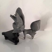 fennekin pokemon fan Kunst 3d print model - Mito3D