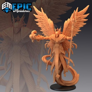 archangel magic high angel soldier heavenly paragon celestial guardian epic-miniatures Tabletop Characters & Creatures Fantasy Universe Store fantasy medieval monster rpg warhammer sla enemy tabletop dungeon dnd arch pathfinder npc pre-supported supported pre 3d print model - Mito3D