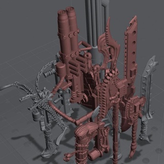 orc weapons dungeons & dreadnoughts Tabletop accessories Characters Creatures Sci-Fi Universe free 40k dragons fantasy ork warhammer lotr d&d dnd 30k sigmar orktober orctober 3d print model - Mito3D