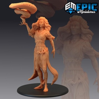 cloud giantess wind magic female sky giant heavenly titan epic-miniatures Tabletop Characters & Creatures Fantasy Universe Store fantasy medieval monster rpg warhammer sla enemy tabletop dungeon dnd pathfinder npc pre-supported supported pre 3d print model - Mito3D
