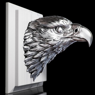 eagle golden f'solo Home & Garden Store art bird sculpture 3d print model - Mito3D