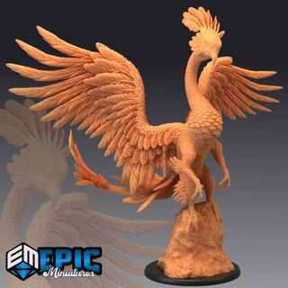 peacock griffin intimidating exotic gryphon rare flying hybrid encounter epic-miniatures  Tabletop Tabletop Characters & Creatures Fantasy Universe Tabletop Tabletop Characters & Creatures Store fantasy medieval monster rpg warhammer sla hybrid flying enemy tabletop exotic dungeon griffin encounter dnd pathfinder peacock npc gryphon rare intimidating pre-supported supported pre  3d print model - Mito3D