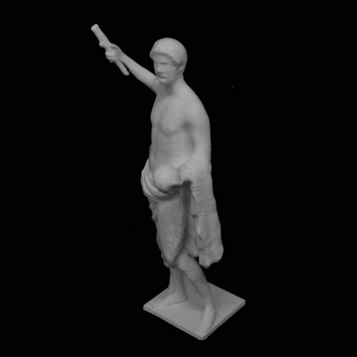 statua adriano museo dell'ermitage san pietroburgo scansione 3D print model - Mito3D