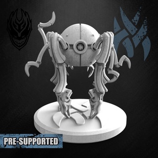thotoroptus grinning god  Tabletop Tabletop Characters & Creatures 3d creature dark detailed dragon fantasy god horror king monster robot painting miniature 3dprint dnd construct tribe ttrpg presupported  3d print model - Mito3D