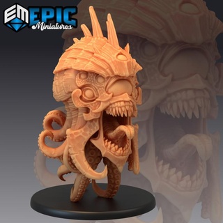 eyes deep sea eye tyrant underwater watcher epic-miniatures Tabletop Characters & Creatures Store fantasy medieval monster ocean rpg warhammer water depth sla enemy tabletop dungeon encounter dnd pathfinder npc pre-supported supported pre seaholder 3d print model - Mito3D