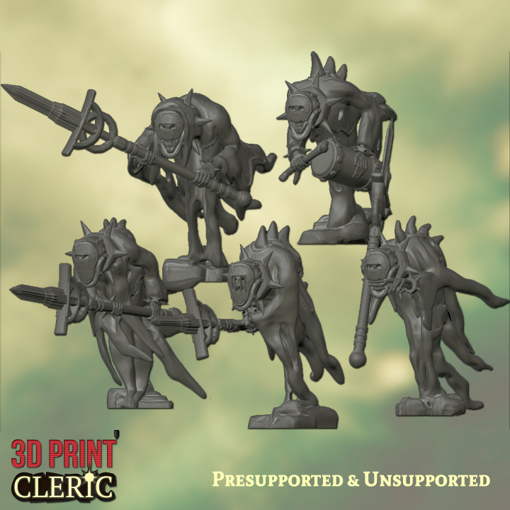 tormented ones - life-stalkers 3d print cleric Tabletop Characters & Creatures Store 40k undead warhammer spirits ghosts age sigmar nighthaunt grand alliance death 3D print model - Mito3D