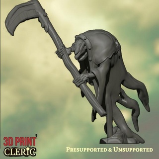 tormented ones - barrow wraith 3d print cleric Tabletop Characters & Creatures Store 40k ghost skeleton undead warhammer reaper spirit age sigmar nighthaunt grand alliance death 3d print model - Mito3D
