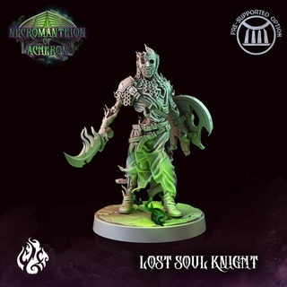 lost souls knight & warrior crippled god foundry Tabletop Characters Creatures Fantasy Universe Store fantasy minion rpg undead patreon soul dnd cgf acheron necromanteion 3d print model - Mito3D