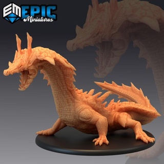 ocean terror sea & water encounter underwater creature epic-miniatures Store fantasy medieval monster rpg warhammer sla crocodile enemy tabletop dungeon dnd pathfinder npc pre-supported supported pre 3d print model - Mito3D