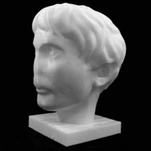 portrait greek man hermitage museum st petersburg scan 3d print model - Mito3D