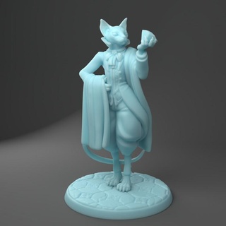 mortimer sphynx ikiz tanrıça minyatürler masaüstü karakterler yaratıklar fantezi Evren mağaza kedi erkek sfenks d dnd npc Tabaxi soylu adam tüysüz 3d print model - Mito3D