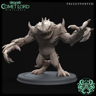 death chaostoad comet lord miniatures Tabletop Characters & Creatures Store demon creature evil chaos dnd toad dnd5e slaad chaotic outsider 3d print model - Mito3D