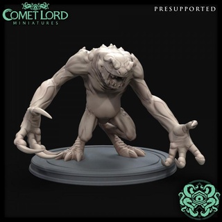 red chaostoad comet lord miniatures Tabletop Characters & Creatures Store demon creature monster frog chaos dnd toad dnd5e slaad outsider 3d print model - Mito3D