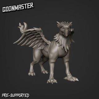 gryphon 2 goon master Tabletop Characters & Creatures Store bird dog eagle lion mini wargaming miniature tabletop griffin dnd griffon gryphin 3d print model - Mito3D