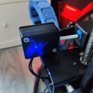 cr 6 se Filament Sensor Halter Unterstützung Buchseite schonen Teile bauen 3D Drucker Halter Unterstützung Filament cr 6 3d print model - Mito3D