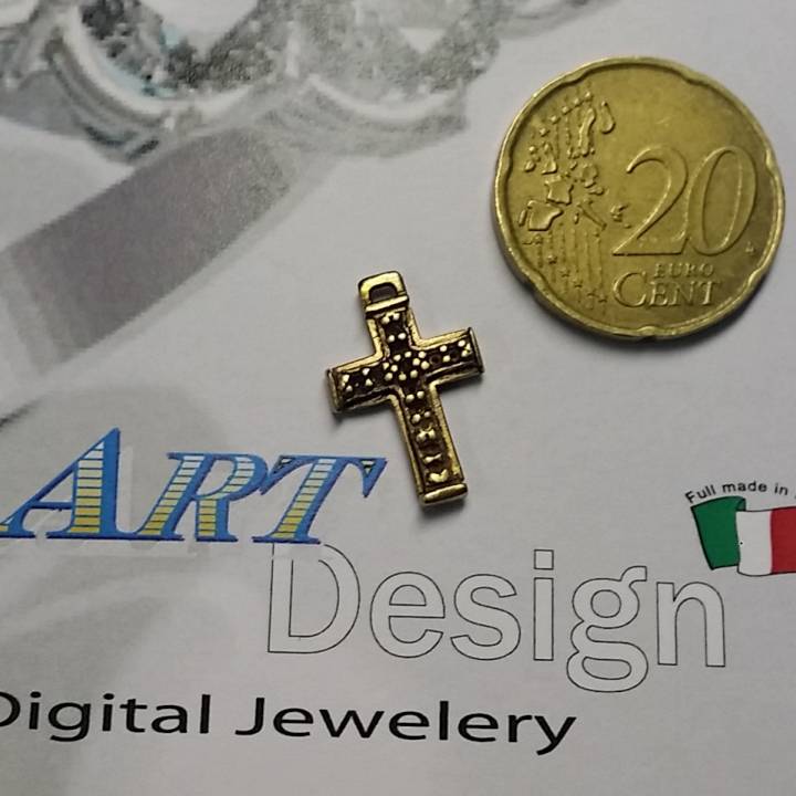 croce jewell gioielli 3D print model - Mito3D