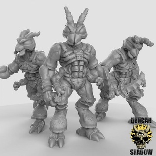 thri-kreen daggers pre supported duncan shadow Tabletop Characters & Creatures Fantasy Universe Store bug fantasy insect dungeonsanddragons dnd folk tabletopgames anthropomorphic ttrpg anthro presupported thrikreen 3d print model - Mito3D