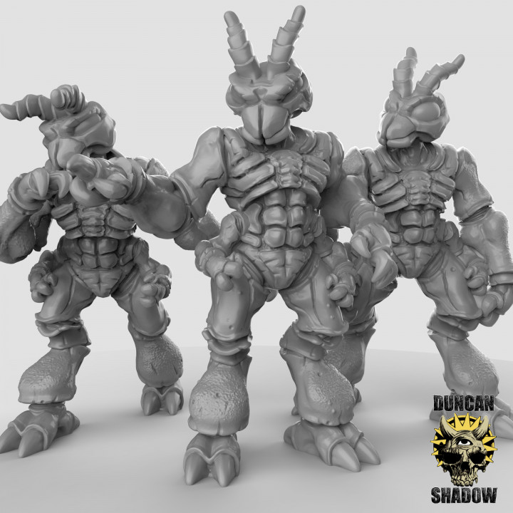 thri-kreen pre supported duncan shadow Tabletop Characters & Creatures Fantasy Universe Store bug fantasy insect dnd tabletopgames anthropomorphic ttrpg anthro presupported darksun dungeonsandragons 3D print model - Mito3D