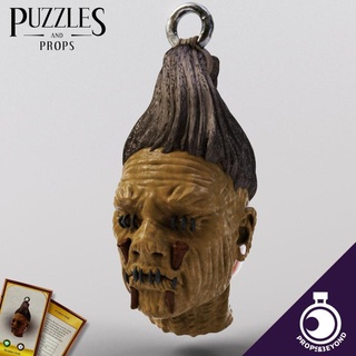 shrunken head trinket props&beyond accessory card dragons dungeons gaming gift horror item master new pirate prop roleplay rpg scary toy warhammer magic cosplay props supportless tabletop puzzles real beyond size d&d dnd dm guinea 5e stat representation gm gamemaster wondrous in-game 3d print model - Mito3D