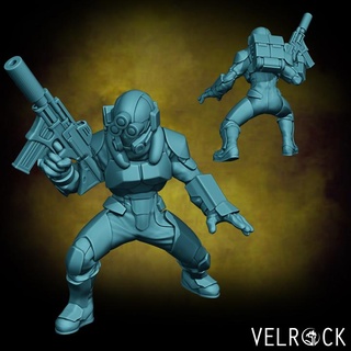 tempest guardsman infiltrator 1 male presupported velrock art miniatures Toys & Games Tabletop Characters Creatures Fantasy Universe Board Store 40k soldier space trooper wargaming warhammer rifle scifi ranger wargame marine imperial guard supported guardsmen operative 3d print model - Mito3D