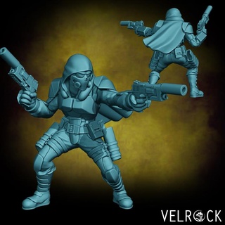 tempest guardsman ghost 4 male presupported velrock art miniatures Toys & Games Tabletop Characters Creatures Fantasy Universe Board Store 40k guard soldier space trooper unit wargaming warhammer destiny scifi ranger wargame commando imperial supported 3d print model - Mito3D