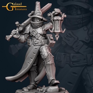 october release - rorik lantern keeper galaad miniatures Tabletop Characters & Creatures Fantasy Universe Store dragon man roleplay sword vampire hunter tabletop dungeon werewolf tribes inquisition 3d print model - Mito3D