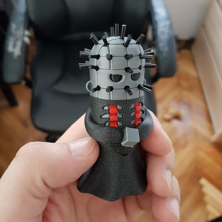 Mini Stecknadelkopf Vedran Marjanovi Ventilator Kunst Aktion Zahlen niedlich Halloween Chibi Hellraiser 3D print model - Mito3D
