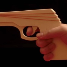 lastik bant silah 3d print model - Mito3D
