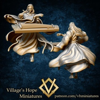 wuxia immortal cultivator male village's hope miniatures Tabletop Characters & Creatures Fantasy Universe Store china chinese rpg miniature minis asian ttrpg trpg 3d print model - Mito3D
