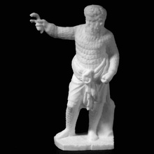 ator vestido papposilenus altes museum berlim scan 3d print model - Mito3D