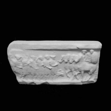 votive relief achilles thetis getty villa los angeles scan 3d print model - Mito3D