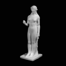statue isis royal ontario museum toronto scan 3d print model - Mito3D