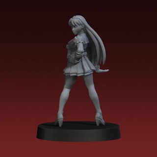 mars princess - 32mm dnd ethantsavage Tabletop Characters & Creatures Store anime art fantasy rpg sailor woman fan miniature moon fanart rei presupported hino 3d print model - Mito3D