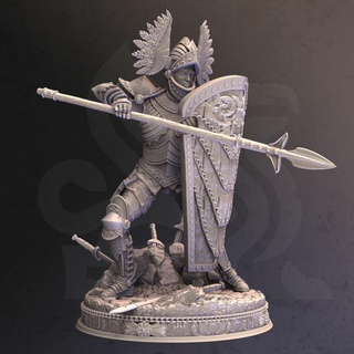 tower guard - eridius falx dm-stash Tabletop Characters & Creatures Store soldier fountain pc town npc spearman watchman 3d print model - Mito3D