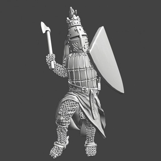 robert bruce king valdemar great northern crusades miniatures Tabletop Characters & Creatures Historical Universe Store battle knight medieval scotland wargaming hammer champion noble order 28mm knights teutonic livonian rewal 3d print model - Mito3D