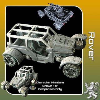 rover 2nd dynasty Tabletop Vehicles & Machines miniatures sci-fi star war scifi tabletop starship hangar openlock traveller danger starfinder traveler 3d print model - Mito3D