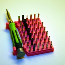 hex screwdriver kit substitutional box & garden 3d print model - Mito3D