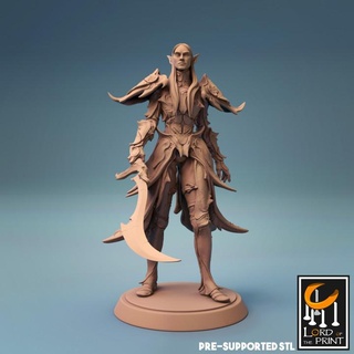elf warrior sword idle lord print Tabletop Characters & Creatures Store insect 3d print model - Mito3D