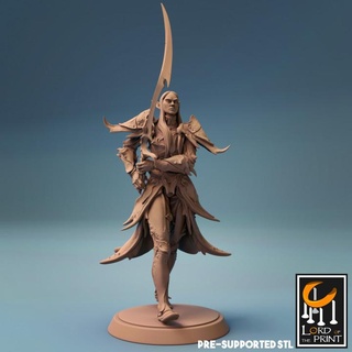 elf warrior sword march lord print Tabletop Characters & Creatures Store insect 3d print model - Mito3D