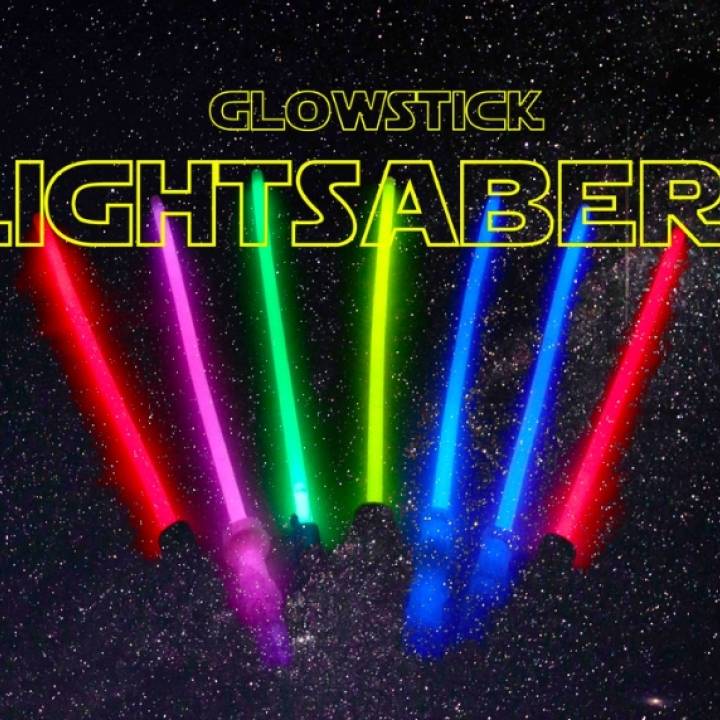 lightsabers glow sticks props & cosplay light movie starwars sword 3D print model - Mito3D