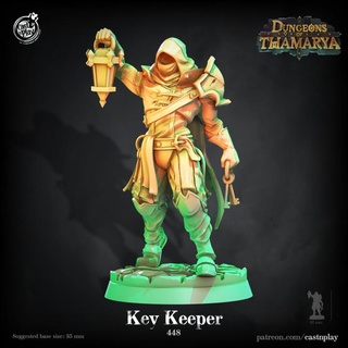 key keeper pre-supported cast n play Tabletop Characters & Creatures Store dungeons guard spirit prison castnplay thamarya 3d print model - Mito3D