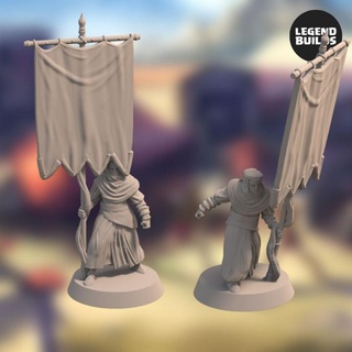 culto vassalos agrupar 2 único miniaturas miniatura stl Arquivo legendbuilds tampo mesa personagens criaturas exército dragões masmorras fantasia rpg soldado jogos guerra ttrpg 3d print model - Mito3D